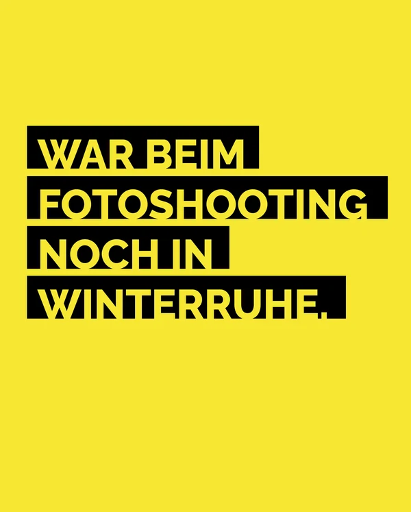 Platzhalter für das Foto von Doreen Broeske mit dem Spruch: War beim Fotoshooting noch in Winterruhe.